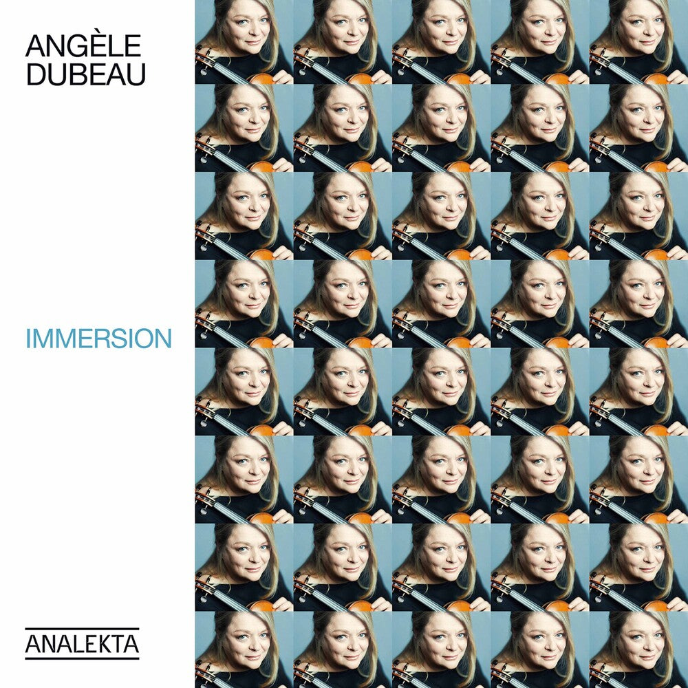 the album cover for Angele Dubeau  & La Pieta - Immersion