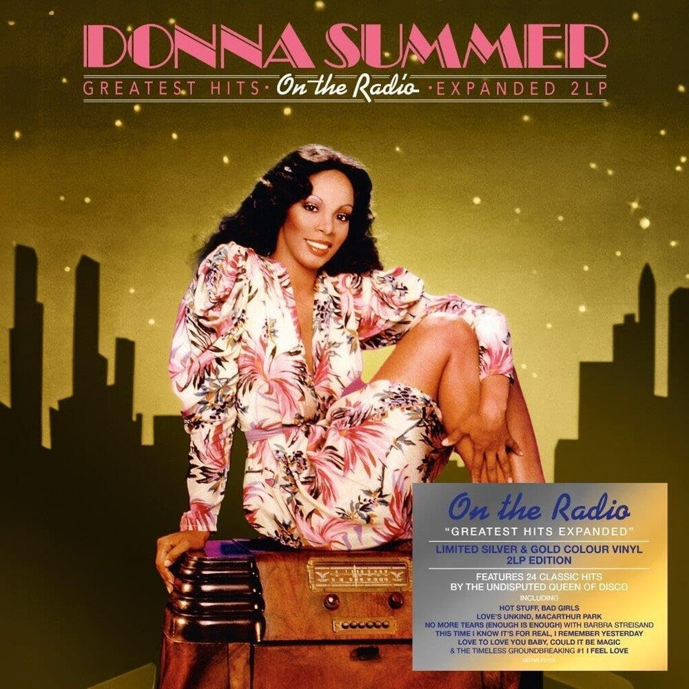 the album cover for Donna Summer - On The Radio: Greatest Hits Expanded (Blk) (Ofgv)