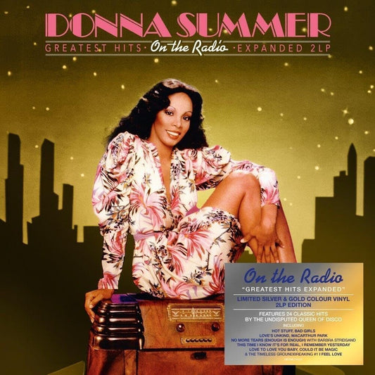 the album cover for Donna Summer - On The Radio: Greatest Hits Expanded (Blk) (Ofgv)