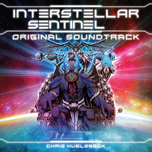 the album cover for Chris Huelsbeck - Interstellar Sentinel - O.S.T.