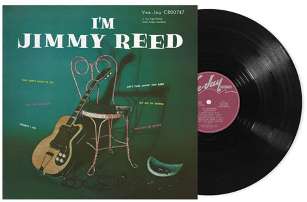 the album cover for Jimmy Reed - I'm Jimmy Reed  (Bluesville Acoustic Sounds Series)  [LP]