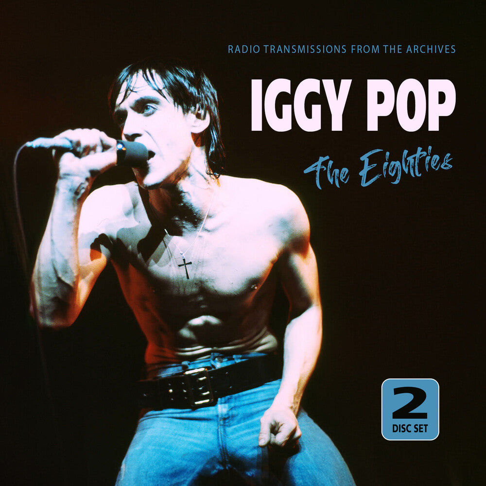 the album cover for Iggy Pop - Eighties