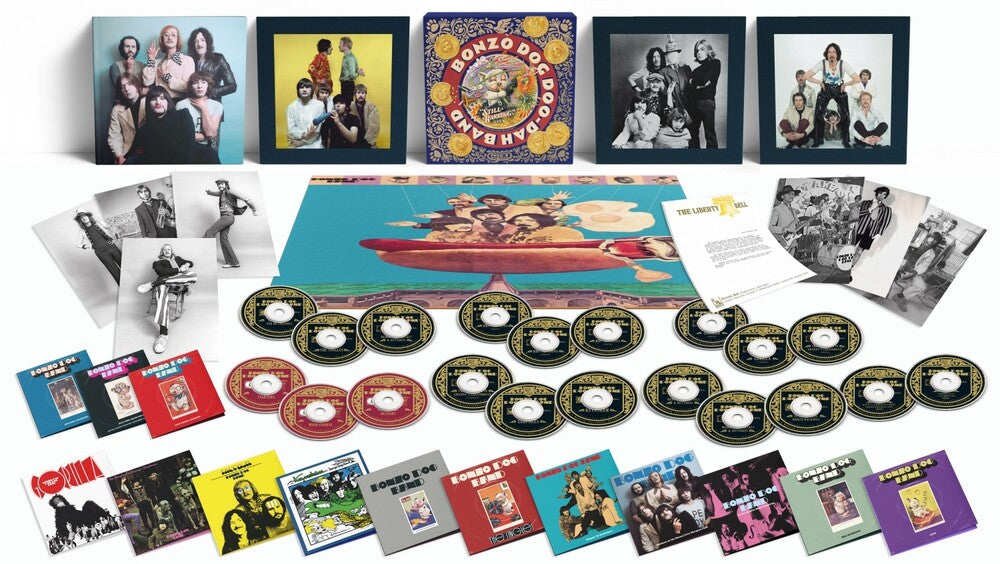 the album cover for Bonzo Dog Doo-Dah Band - Still Barking: Definitive Boxset (W/Dvd) (Box)