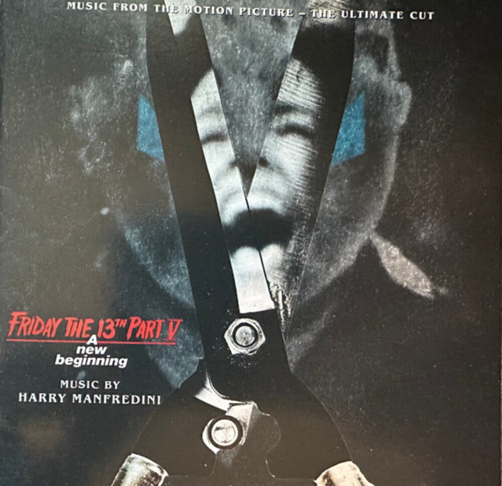 the album cover for Harry Manfredini  (Ita) - Friday The 13th Part 5 (The Ultimate Cut) - O.S.T.