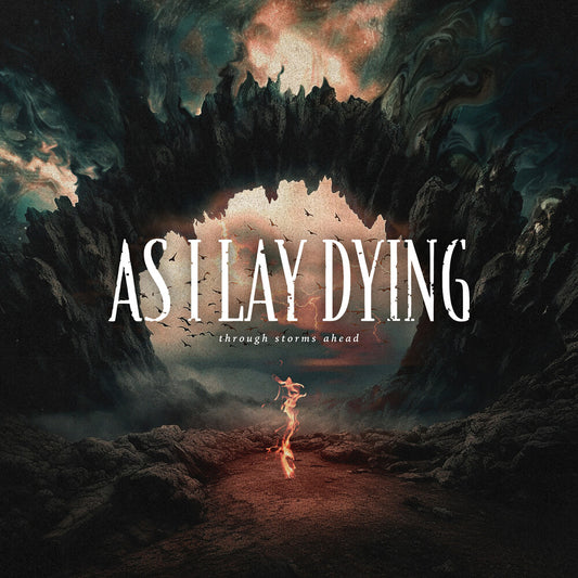 the album cover for As I Lay Dying - Through Storms Ahead [LP]