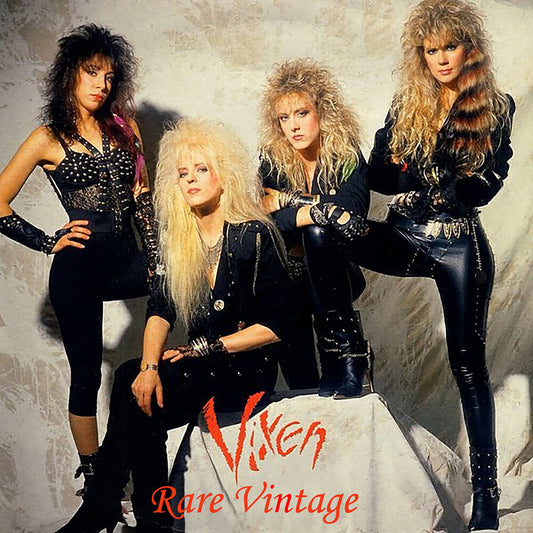 the album cover for Vixen - Rare Vintage - Red [Colored Vinyl] [Limited Edition] (Red)