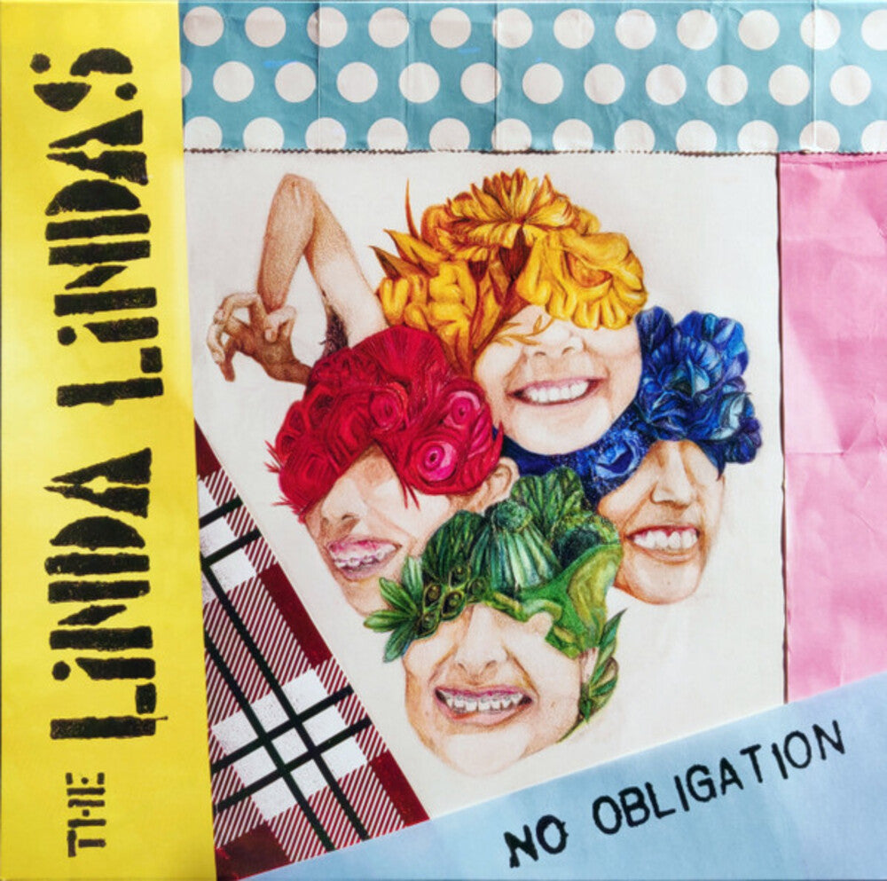 the album cover for Unknown Artist - No Obligation - Limited Galaxy Green & White Colored Vinyl