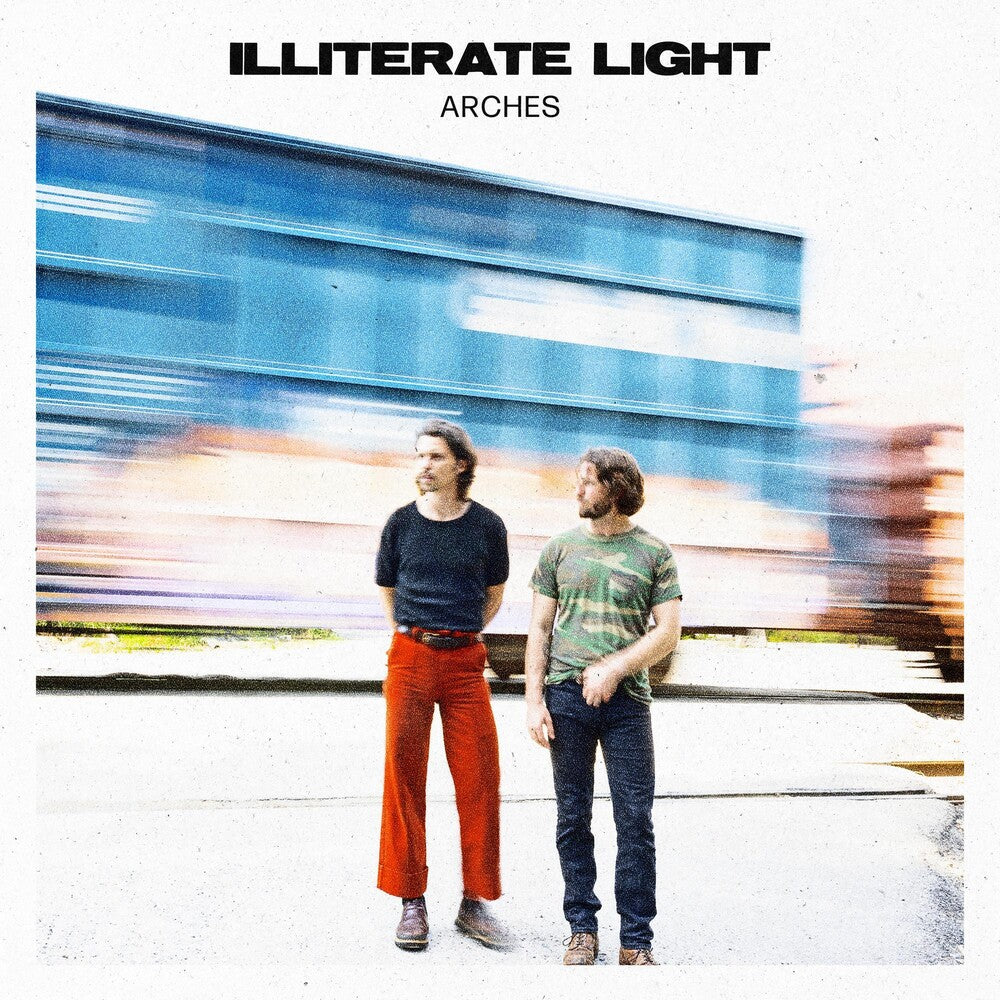 the album cover for Illiterate Light - Arches [LP Opaque Turquoise]