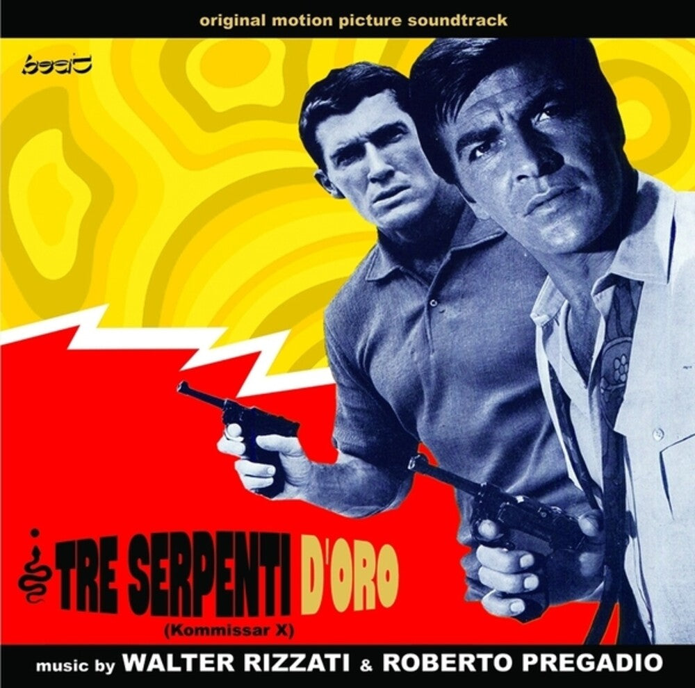 the album cover for Walter Rizzati  / Pregadio,Roberto (Ita) - I 3 Serpenti D'oro - O.S.T. (Ita)