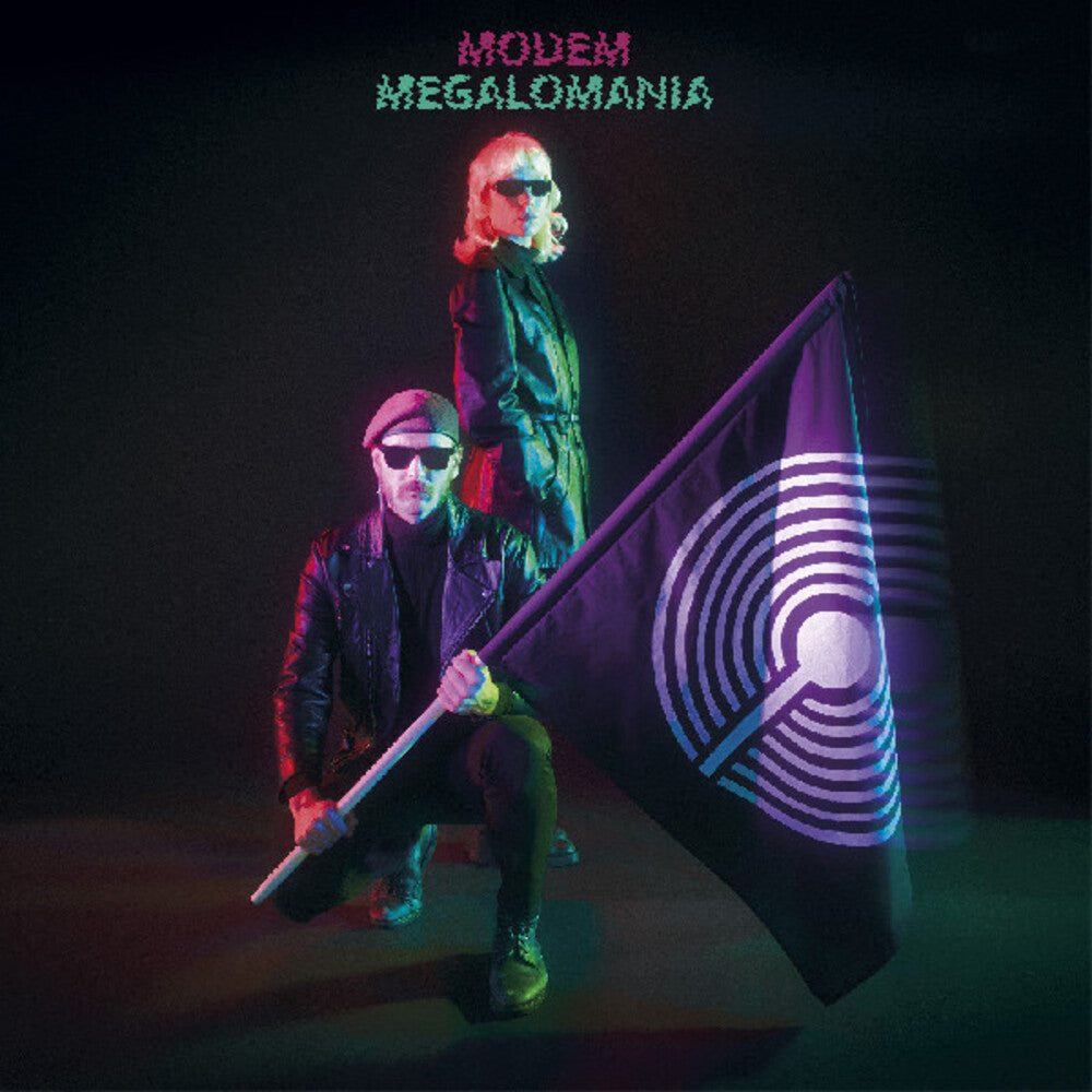 the album cover for Modem - Megalomania