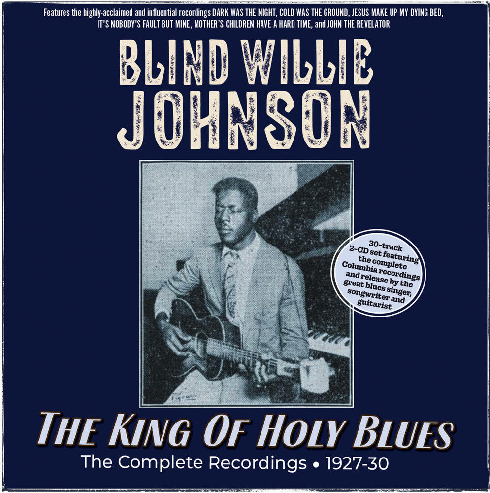 the album cover for Unknown Artist - The King Of Holy Blues: The Complete Recordings 1927-30