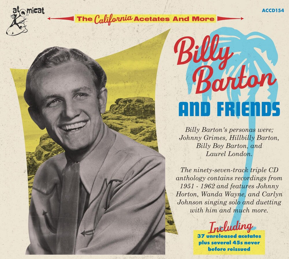 the album cover for Barton, Billy - Billy Barton And Friends