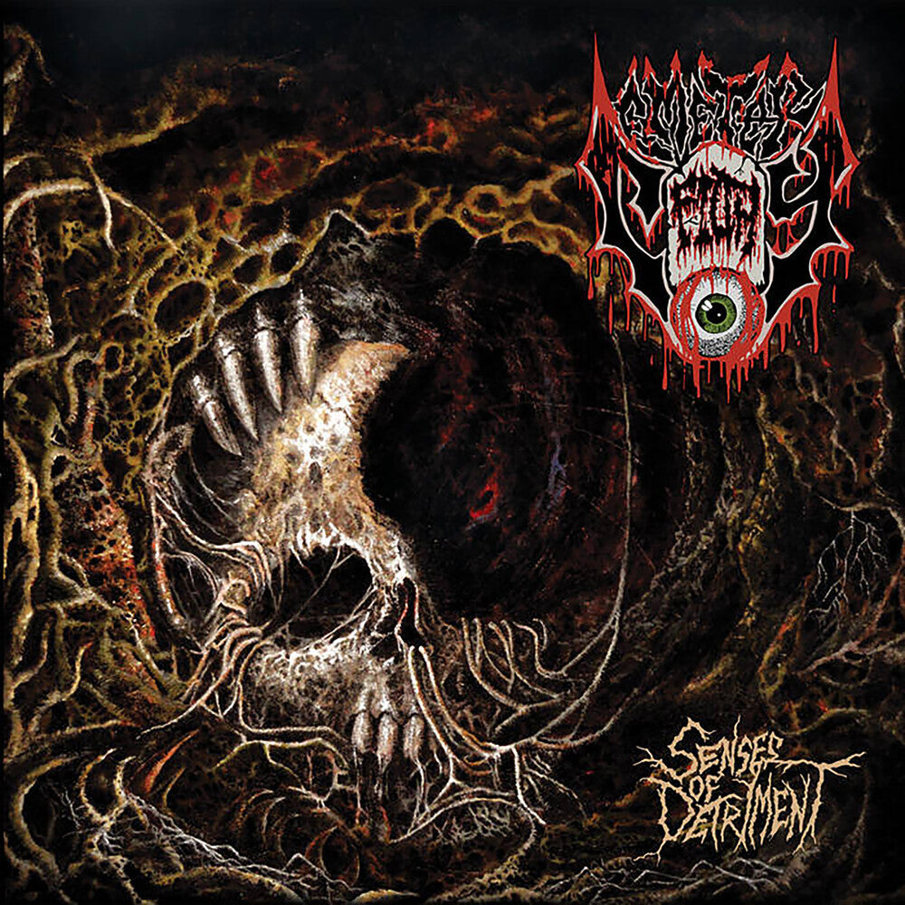 the album cover for Cemetery Filth - Senses Of Detriment