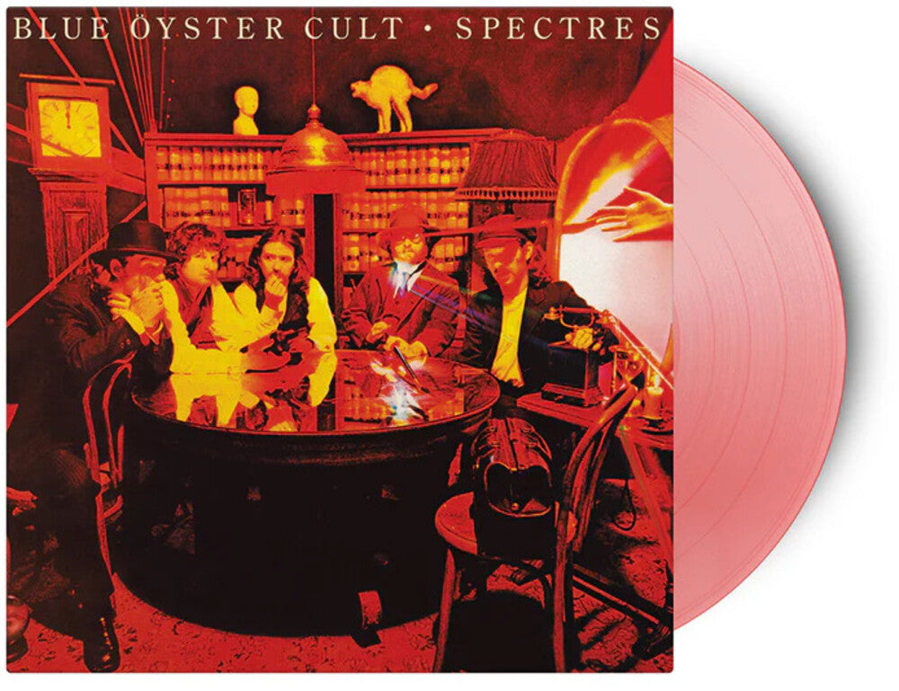 the album cover for Blue Oyster Cult - Spectres [Colored Vinyl] [Limited Edition] [180 Gram] (Red) (Hol)