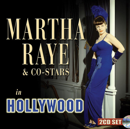 the album cover for Martha Raye - Martha Raye & Co-Stars In Hollywood