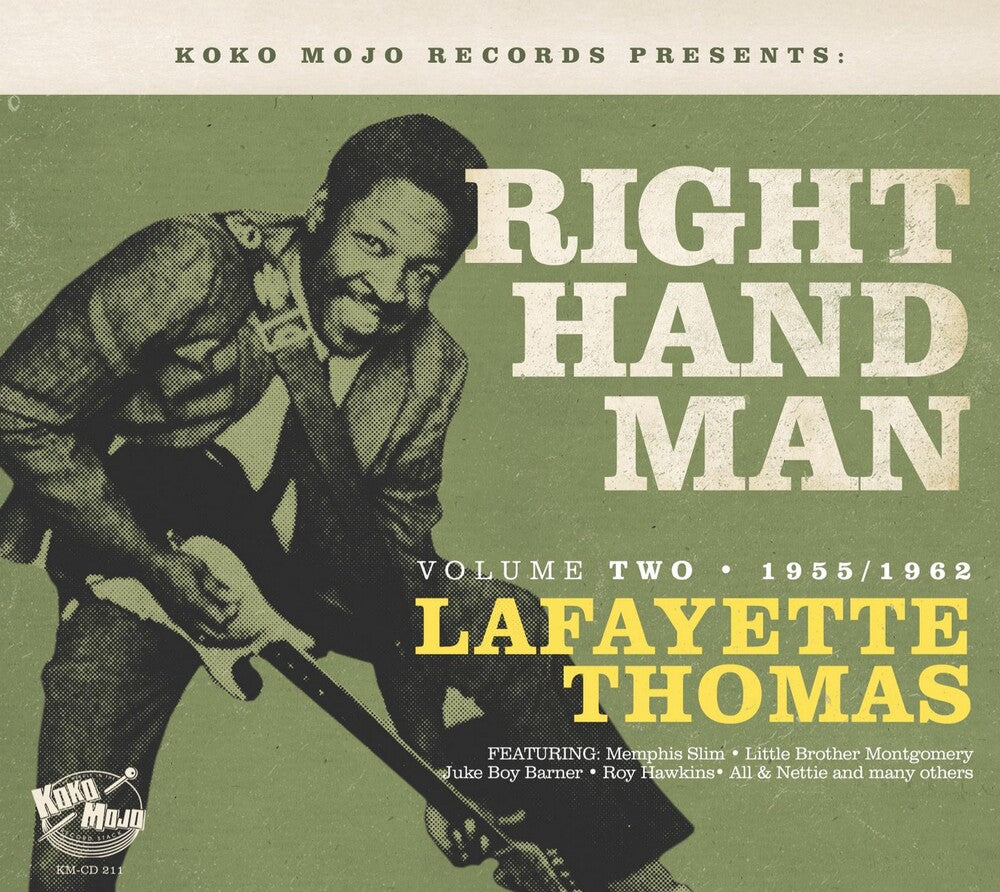 the album cover for Lafayette Thomas: Right Hand Man 2 1955-1962 / Var - Lafayette Thomas: Right Hand Man 2 1955-1962 / Var