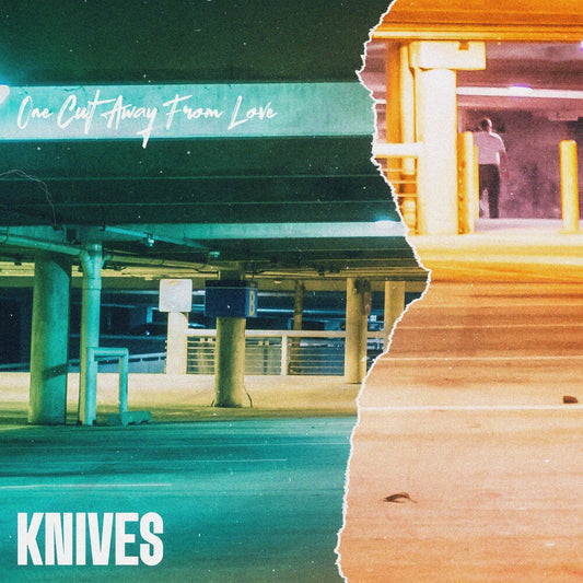 the album cover for Knives Fl - One Cut Away From Love