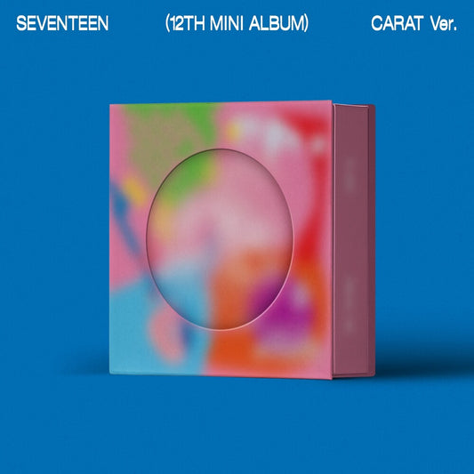 the album cover for SEVENTEEN - SEVENTEEN 12th Mini Album 'SPILL THE FEELS' [CARAT Ver.]