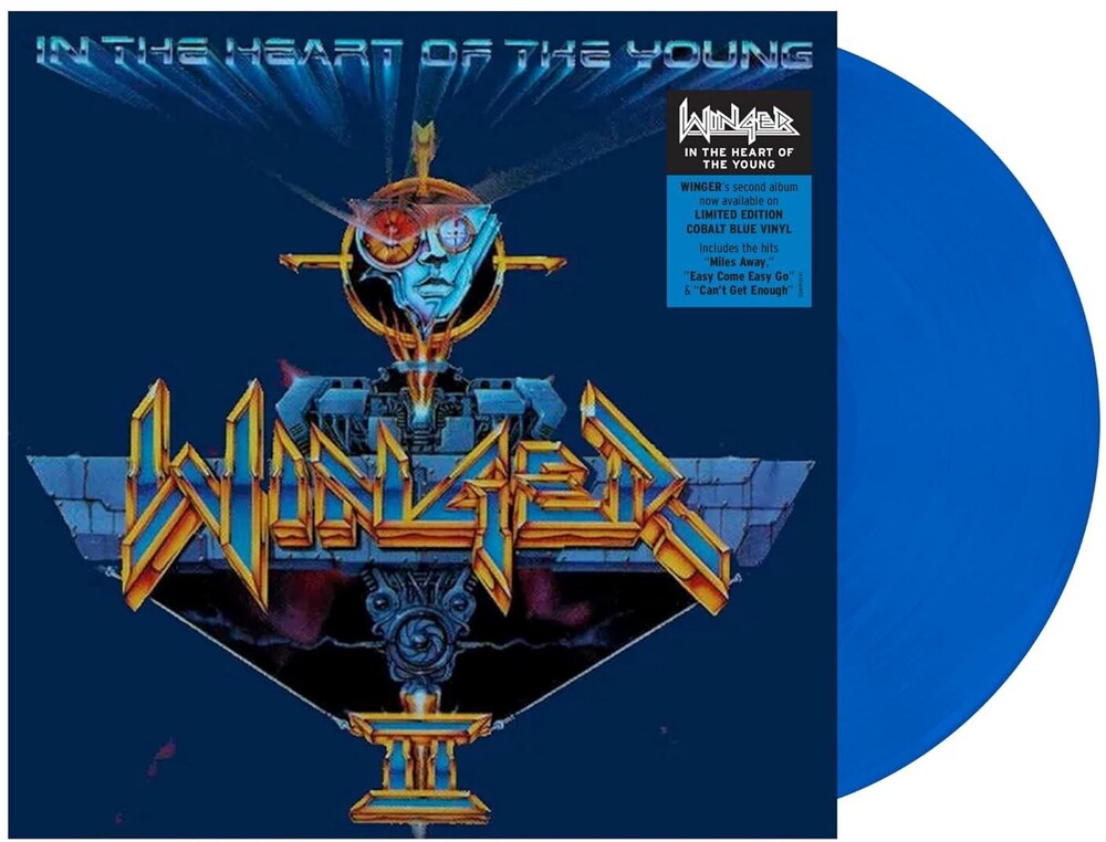 Winger - Winger Ii: In The Heart Of The Young (Blue) [Colored Vinyl]