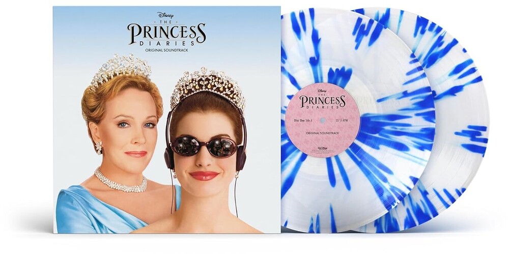 the album cover for Princess Diaries / O.S.T. (Blue) (Colv) (Cvnl) - Princess Diaries / O.S.T. (Blue) [Colored Vinyl] [Clear Vinyl]