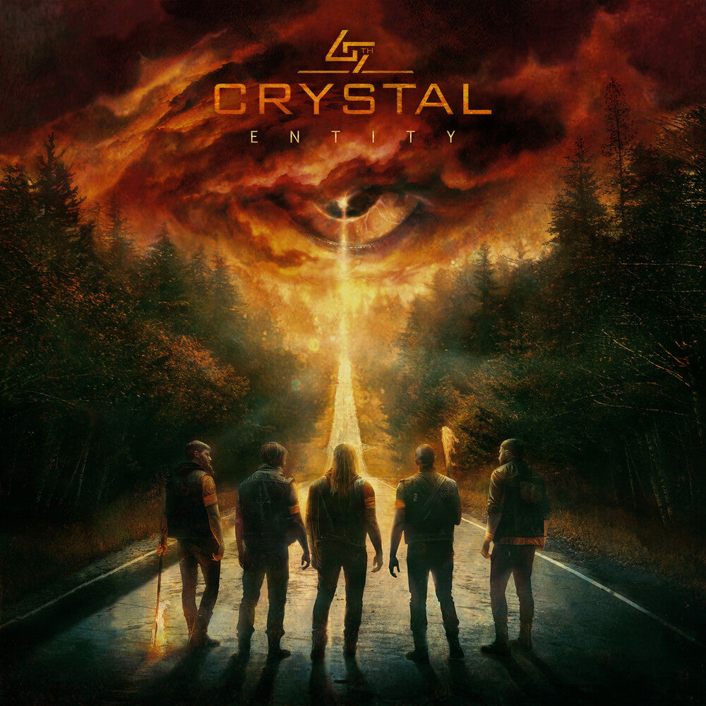 the album cover for Seventh Crystal - Entity
