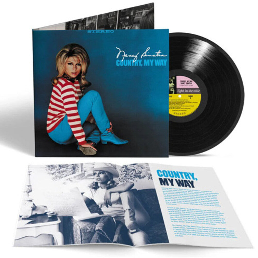the album cover for Sinatra, Nancy - Country, My Way