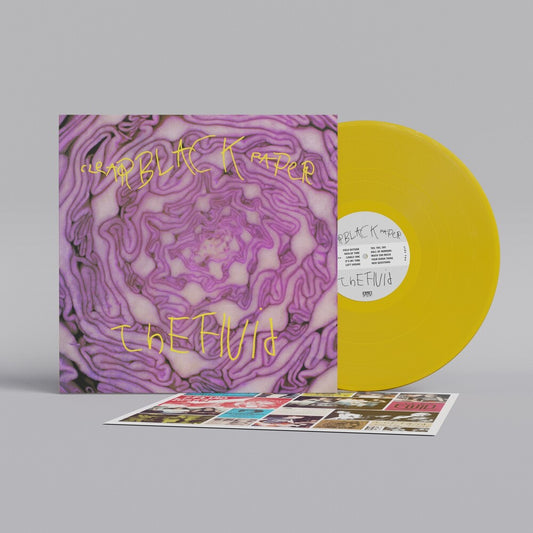 the album cover for Fluid - Clear Black Paper - Yellow