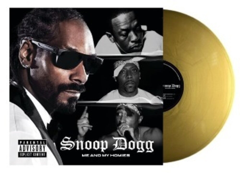 the album cover for Snoop Dogg - Me & My Homies - Gold Colored Vinyl