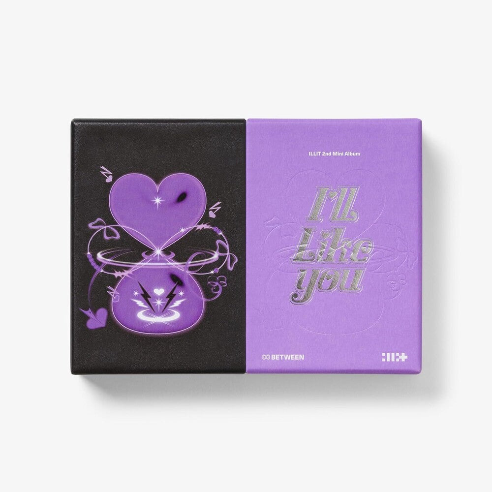 the album cover for ILLit - I'll Like You [BETWEEN Ver.]