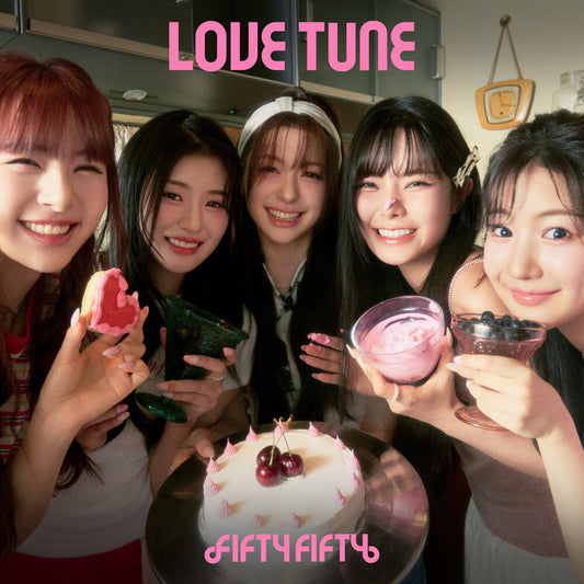 the album cover for Fifty Fifty - Love Tune  (Love Version)