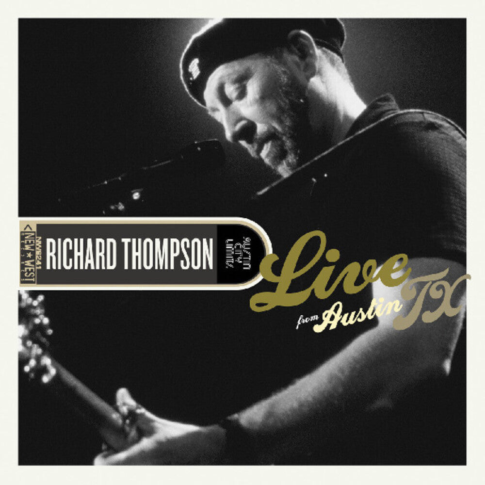the album cover for Richard Thompson - Live From Austin, Tx [Colored Vinyl] (Gate) (Grn) (Stic)
