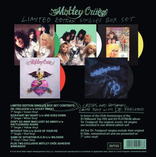 Motley Crue - Dr. Feelgood (35th Anniversary 7" Singles Box Set w/ Color Vinyl) [RSD Black Friday 2024]