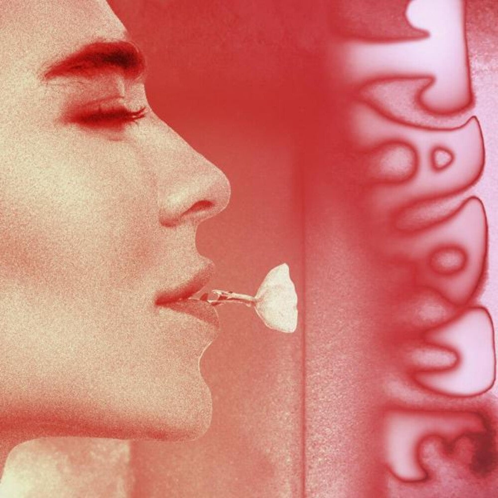 the album cover for Nina Kraviz - Tarde Remixes Pt. 2 [Clear Vinyl] (Red)