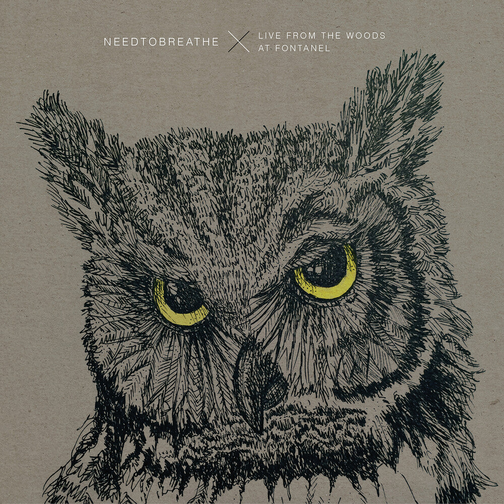the album cover for Needtobreathe - Live From The Woods (Blue) [Colored Vinyl]