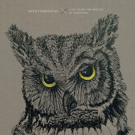 the album cover for Needtobreathe - Live From The Woods (Blue) [Colored Vinyl]