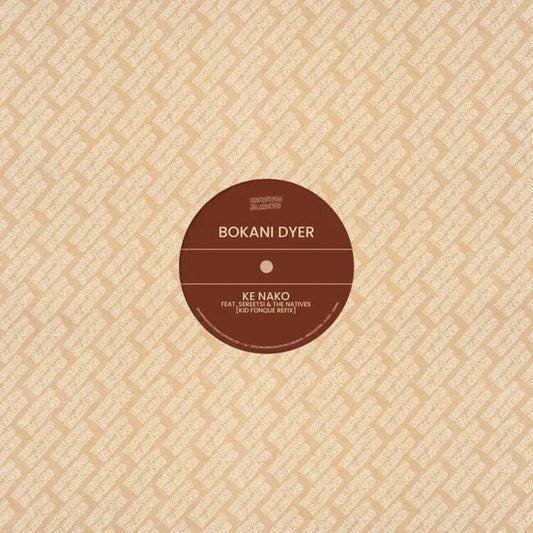 the album cover for Dyer, Bokani - Brownswood Remix Editions 001