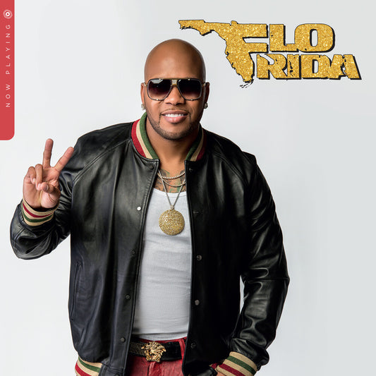 the album cover for Flo Rida - Now Playing [Clear Vinyl]