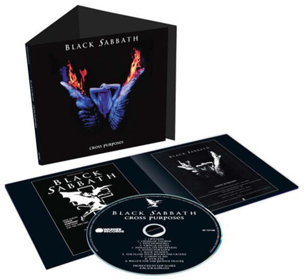 the album cover for Black Sabbath - Cross Purposes (2024 Remaster)