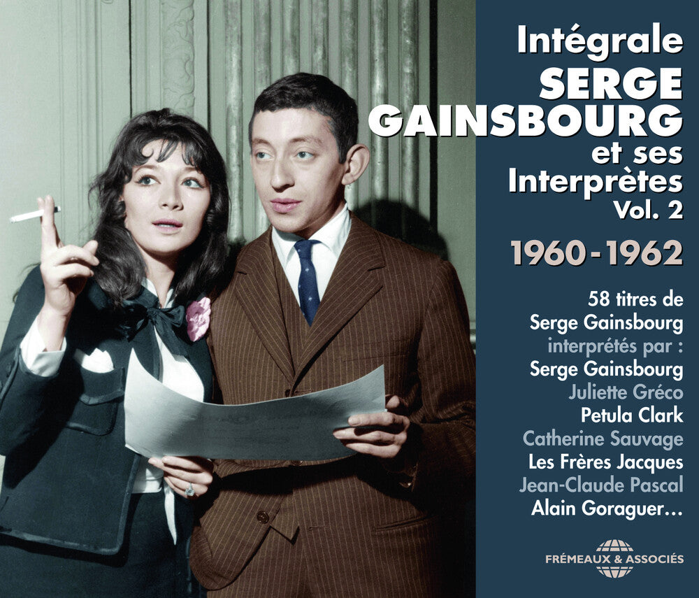 the album cover for Serge Gainsbourg - 1960-62 [Import]
