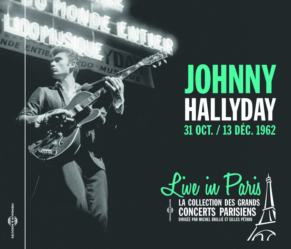 the album cover for Johnny Hallyday - Live in Paris 31 Octobre & 13 Decem