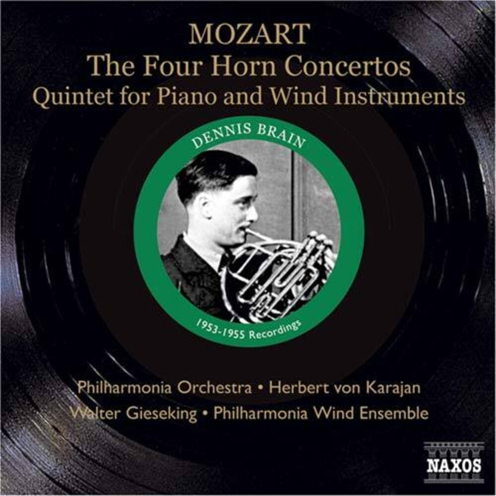 the album cover for W.A. Mozart - HN Cons