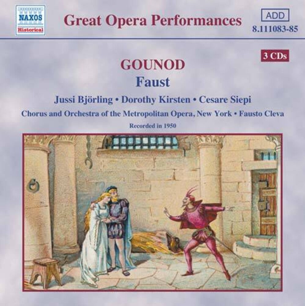 the album cover for C Gounod - Faust