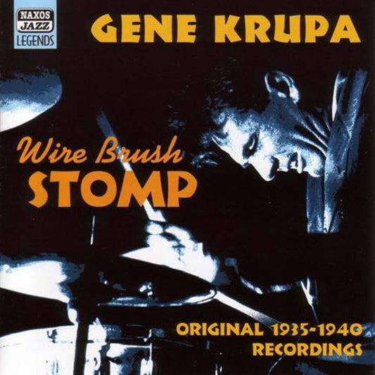 the album cover for Gene Krupa - Wire Brush Stomp [Import]