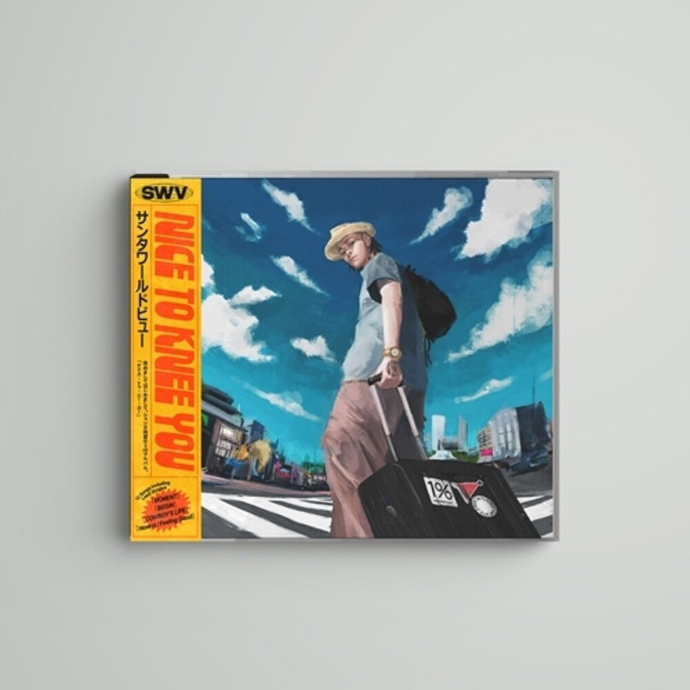 the album cover for Santaworldview - Nice To Knee You