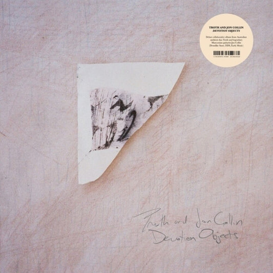 the album cover for Troth / Jon Collin - Devotion Objects