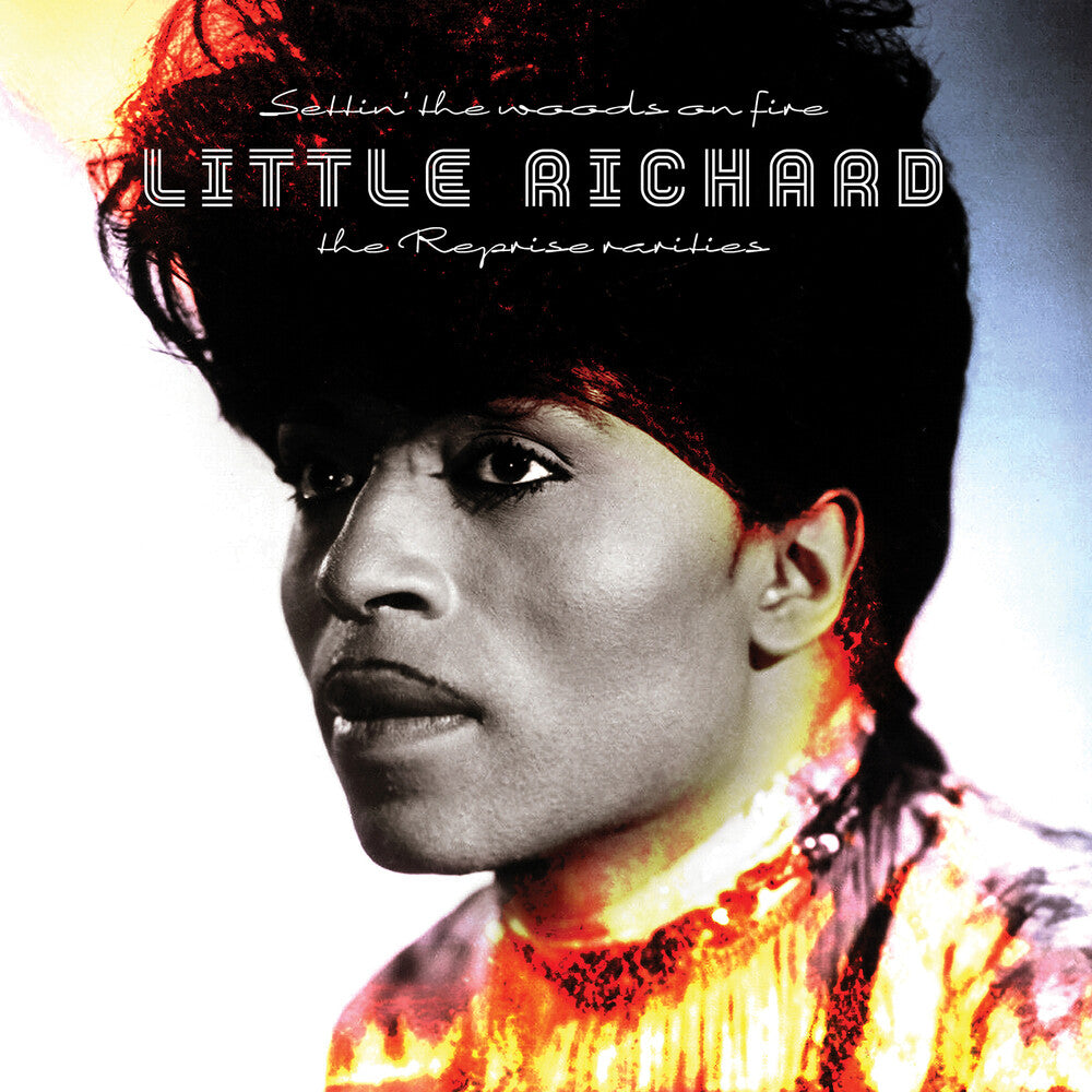 the album cover for Little Richard - Settin' The Woods On Fire: The
