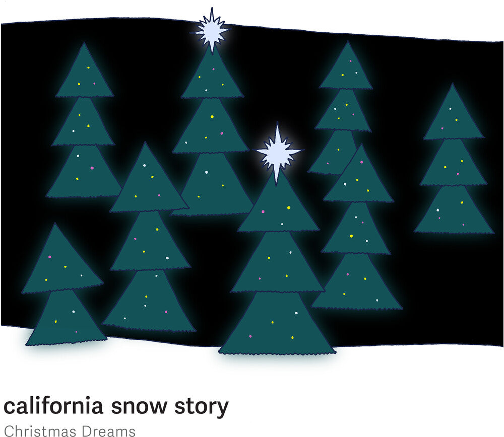 the album cover for California Snow Story - Christmas Dreams