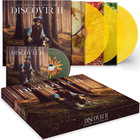 the album cover for Zucchero - Discover Ii - 3lp+Cd Box (Box) [Deluxe] [Limited Edition] (Numb)