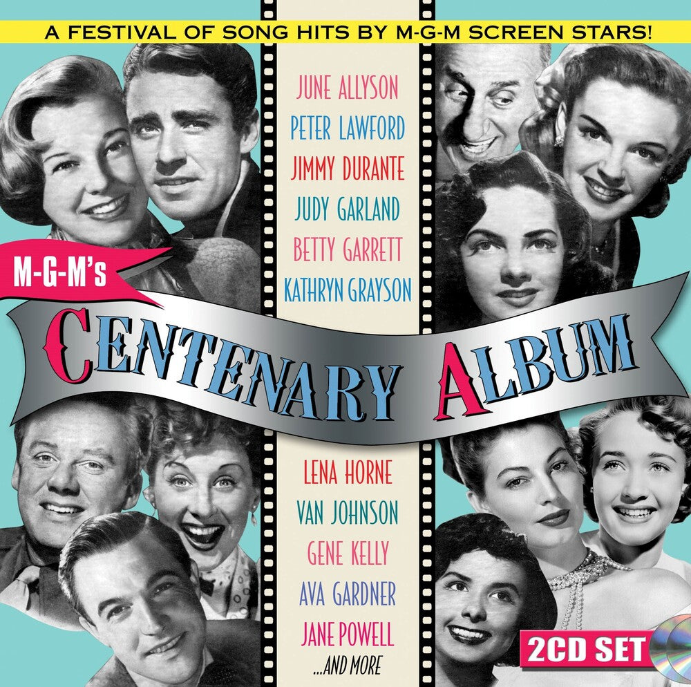 the album cover for M-G-M's Centenary Album: A Festival Of Song / Var - M-G-M's Centenary Album: A Festival Of Song / Var