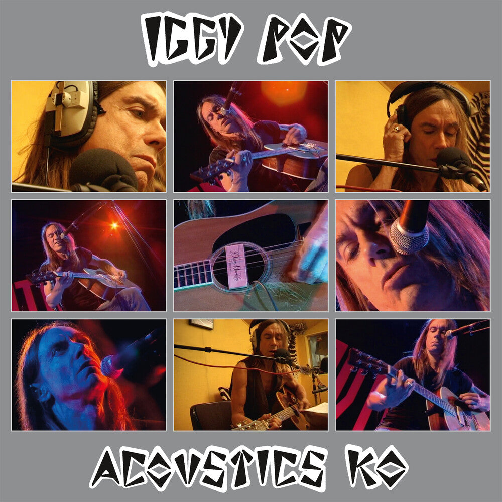 the album cover for Iggy Pop - Acoustics Ko [Colored Vinyl] [Limited Edition] (Purp)